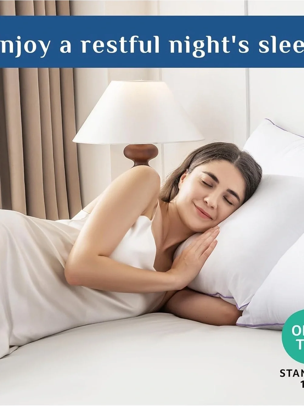 Firm Pillows Queen Size, 1 Pcs